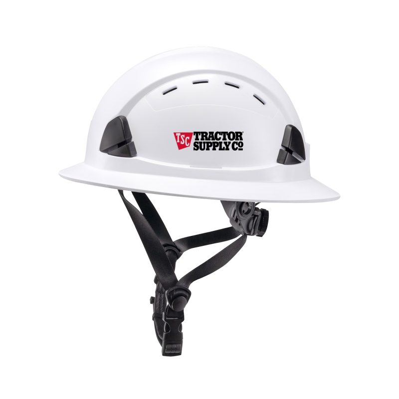 Custom Dareware X™ Type II Class E Vented Full Brim Safety Helmet - 7