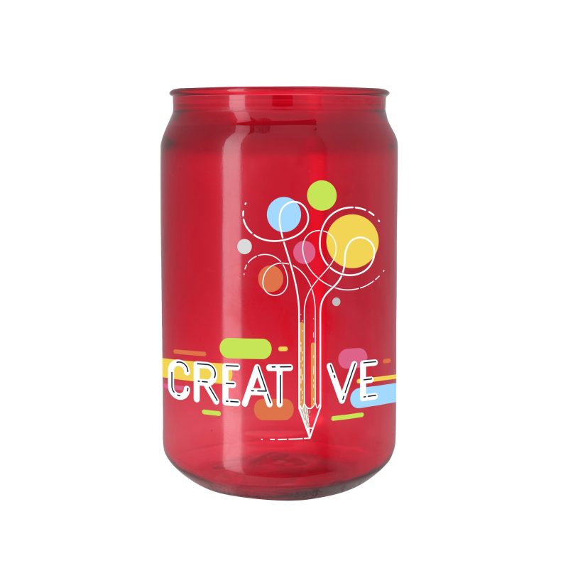 Custom Garyline® Can-Shaped RPET Glass - 16 oz. - 5