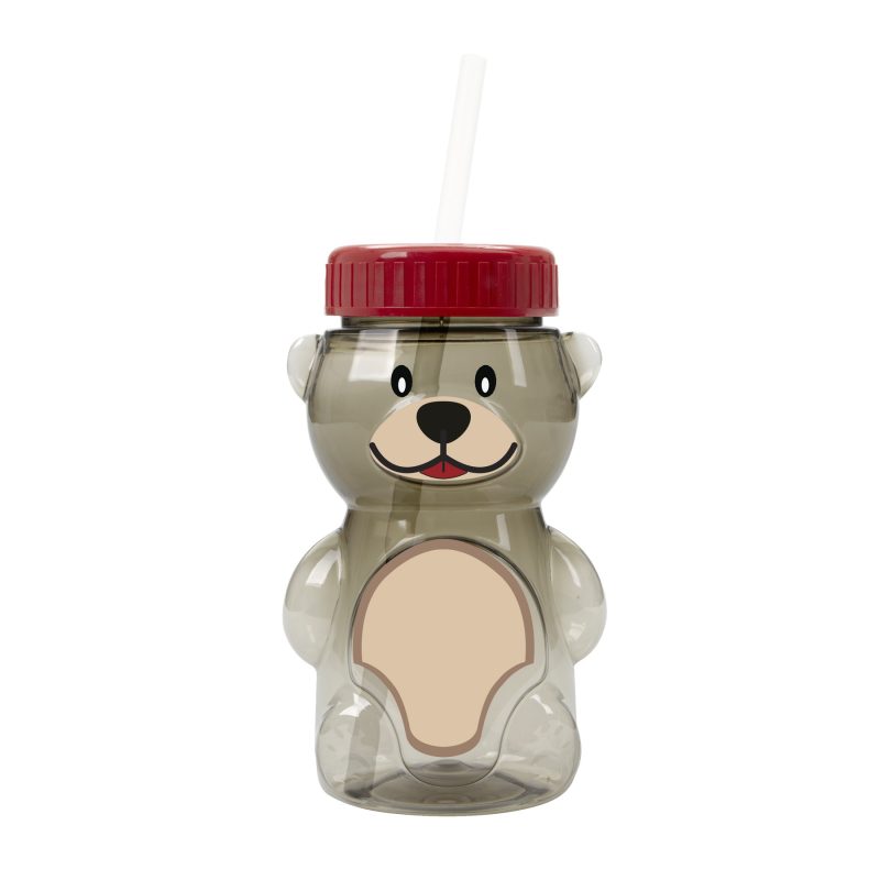 Custom Garyline® Cubbie RPET Bottle with Straw Lid - 20 oz. - 1
