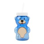 Custom Garyline® Cubbie RPET Bottle with Straw Lid - 20 oz. - 3
