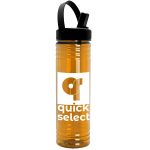 Custom Garyline® Slim Fit RPET Bottle with Flip-Straw