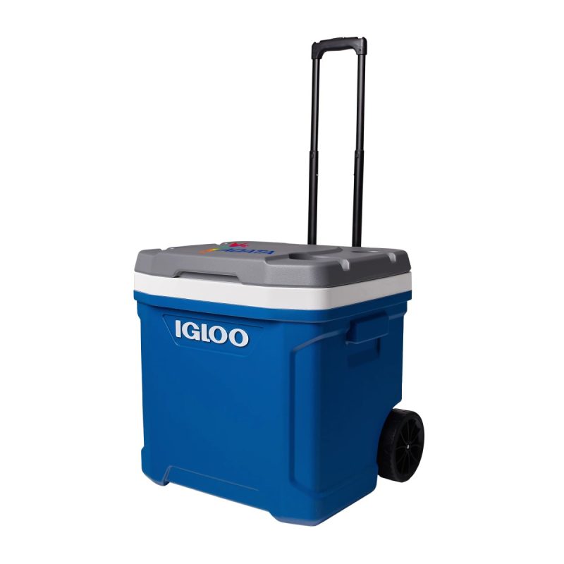 Custom Igloo Latitude 60 Qt Roller Cooler - 7