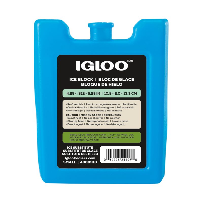 Igloo®-Ice-Block-Small-Turquoise-100951-473 Custom Igloo® Ice Block - Small - Turquoise