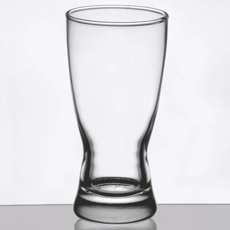 Custom Laser Engraved Libbey® 1178HT Hourglass 10 oz. Rim Tempered Pilsner Glass - 1