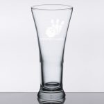 Custom Laser Engraved Libbey® 1240HT Flare 10 oz. Pilsner Glass