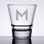 Custom Laser Engraved Libbey® 15709 Endeavor 7 oz. Stackable Rocks / Old Fashioned Glass