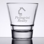 Custom Laser Engraved Libbey® 15710 Endeavor 9 oz. Stackable Rocks / Old Fashioned Glass