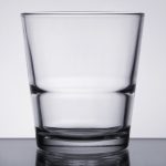 Custom Laser Engraved Libbey® 15766 Restaurant Basics 9 oz. Stackable Rocks Glass - 1