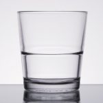 Custom Laser Engraved Libbey® 15769 Restaurant Basics 12 oz. Stackable Rocks Glass - 1