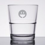 Custom Laser Engraved Libbey® 15769 Restaurant Basics 12 oz. Stackable Rocks Glass