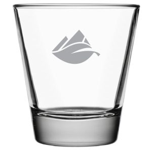 Custom Laser Engraved Libbey® 15811 Elan 12 oz. Rocks / Double Old Fashioned Glass