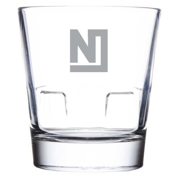 Custom Laser Engraved Libbey® 15962 Optiva 10 oz. Stackable Rocks / Old Fashioned Glass