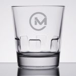 Custom Laser Engraved Libbey® 15963 Optiva 12 oz. Stackable Rocks Glass