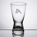 Custom Laser Engraved Libbey® 181 Hourglass 12 oz. Pilsner Glass