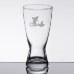 Custom Laser Engraved Libbey® 183 Hourglass 15 oz. Pilsner Glass