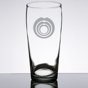 Custom Laser Engraved Libbey® 196 20 oz. Pub Glass