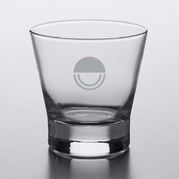 Laser-Engraved-Libbey®-2043-Traverse-85-oz-Rocks-Old-Fashioned-Glass-GLS-L2043 Custom Laser Engraved Libbey® 2043 Traverse 8.5 oz. Rocks / Old Fashioned Glass