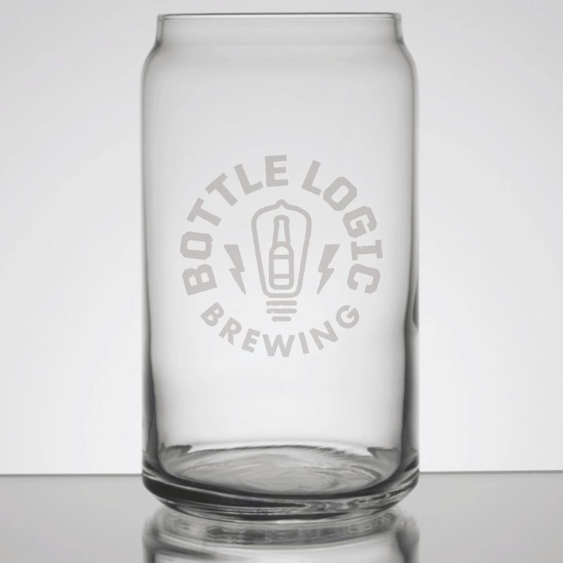 Custom Laser Engraved Libbey® 209 16 oz Can Glass