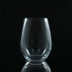 Custom Laser Engraved Libbey® 217 12 oz. Stemless Wine Glass - 1