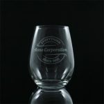 Custom Laser Engraved Libbey® 217 12 oz. Stemless Wine Glass