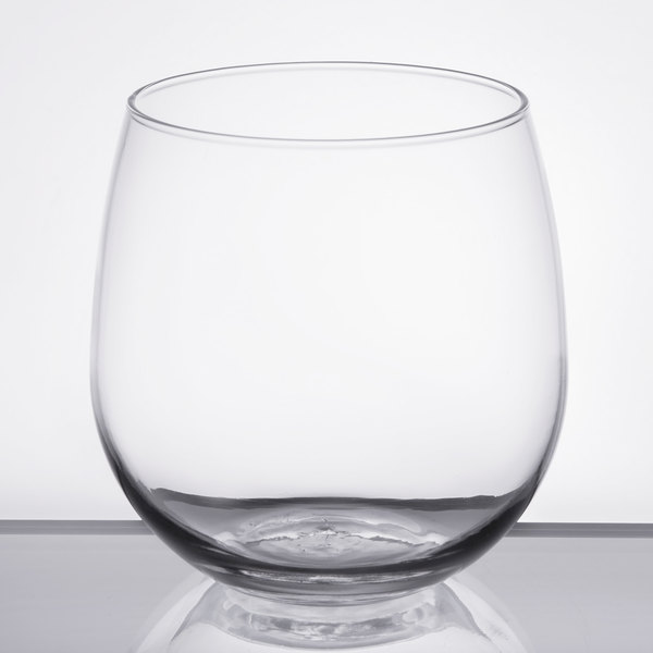 Custom Laser Engraved Libbey® 222 16.75 oz. Stemless Red Wine Glass - 1