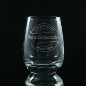 Custom Laser Engraved Libbey® 231 15.25 oz. Stemless Wine Glass