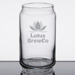 Custom Laser Engraved Libbey® 265 5 oz. Glass Can Tasting Glass