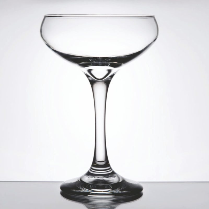 Custom Laser Engraved Libbey® 3055 Perception 8.5 oz. Cocktail Coupe Glass - 1