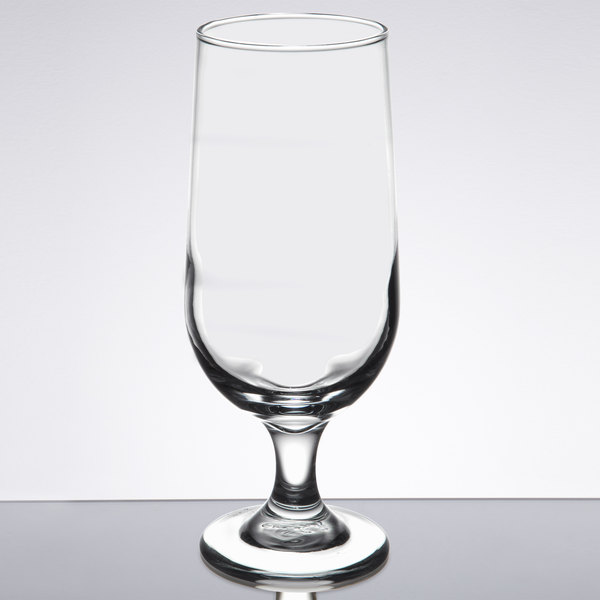 Custom Laser Engraved Libbey® 3730 Embassy 14 oz. Stemmed Pilsner Glass - 1