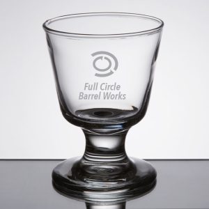 Custom Laser Engraved Libbey® 3746 Embassy 5.5 oz. Footed Rocks / Old Fashioned Glass