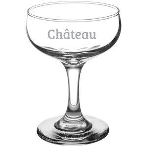 Custom Laser Engraved Libbey® 3773 Embassy 5.5 oz. Champagne Glass