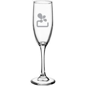 Custom Laser Engraved Libbey® 3796 Embassy 6 oz. Tall Flute Glass