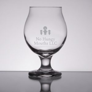 Custom Laser Engraved Libbey® 3807 13 oz. Belgian Beer / Tulip Glass