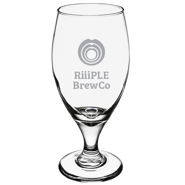 Laser-Engraved-Libbey®-3915-Teardrop-1475-oz-Stemmed-Pilsner-Glass-GLS-L3915 Custom Laser Engraved Libbey® 3915 Teardrop 14.75 oz. Stemmed Pilsner Glass