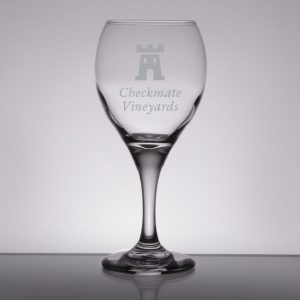 Custom Laser Engraved Libbey® 3957 Teardrop 10.75 oz. All Purpose Wine Glass