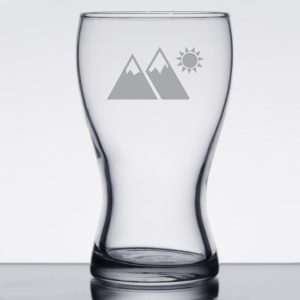 Custom Laser Engraved Libbey® 4809 5 oz. Mini Pub Beer Tasting Glass