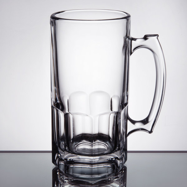 Custom Laser Engraved Libbey® 5262 Gibraltar 1 Liter Super Beer Mug - 1