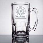 Custom Laser Engraved Libbey® 5262 Gibraltar 1 Liter Super Beer Mug