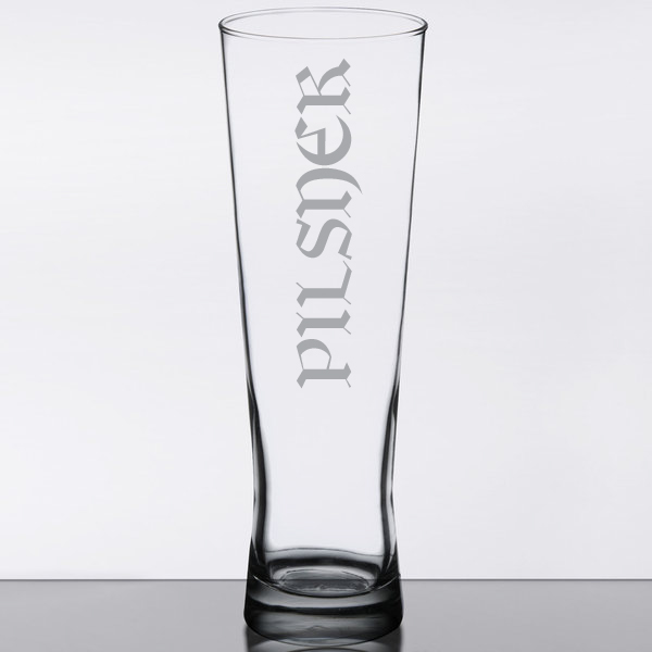 Laser-Engraved-Libbey®-528-Pinnacle-20-oz-Pilsner-Glass-GLS-L528 Custom Laser Engraved Libbey® 528 Pinnacle 20 oz. Pilsner Glass
