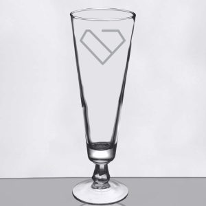 Custom Laser Engraved Libbey® 6425 10 oz. Footed Pilsner Glass