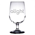 Custom Laser Engraved Libbey® 7513 Vina 16 oz. Goblet