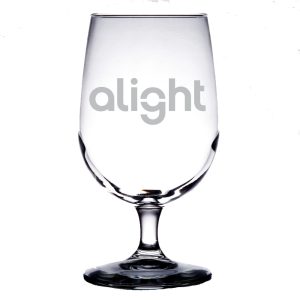 Custom Laser Engraved Libbey® 7513 Vina 16 oz. Goblet