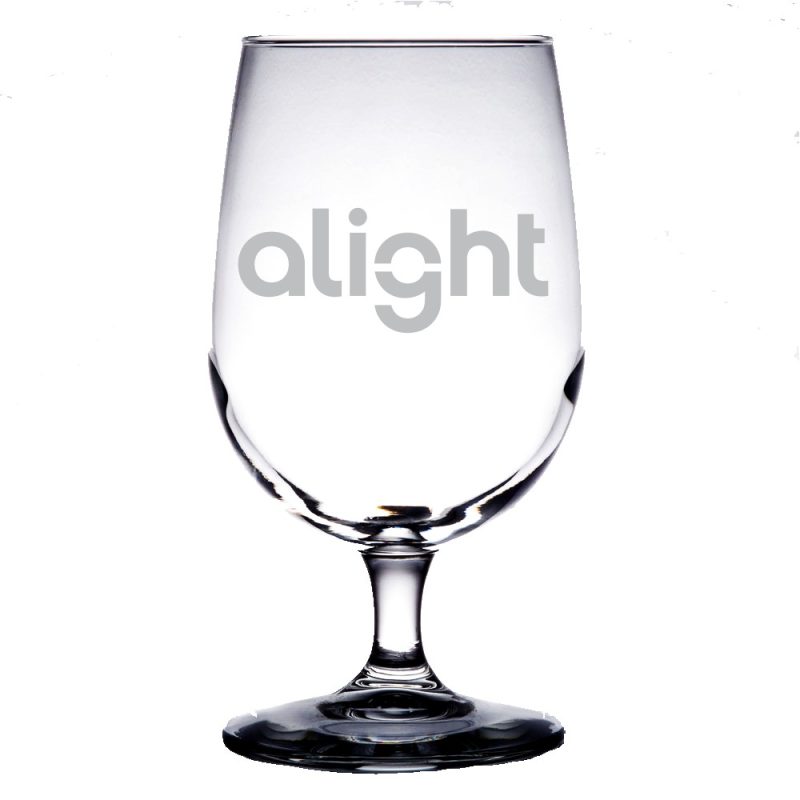 Custom Laser Engraved Libbey® 7513 Vina 16 oz. Goblet