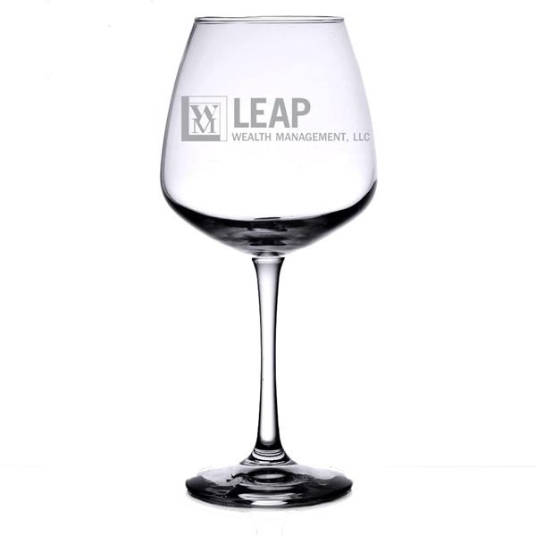 Laser-Engraved-Libbey®-7515-Vina-1825-oz-Diamond-Balloon-Wine-Glass-GLS101X18OZ Custom Laser Engraved Libbey® 7515 Vina 18.25 oz. Diamond Balloon Wine Glass