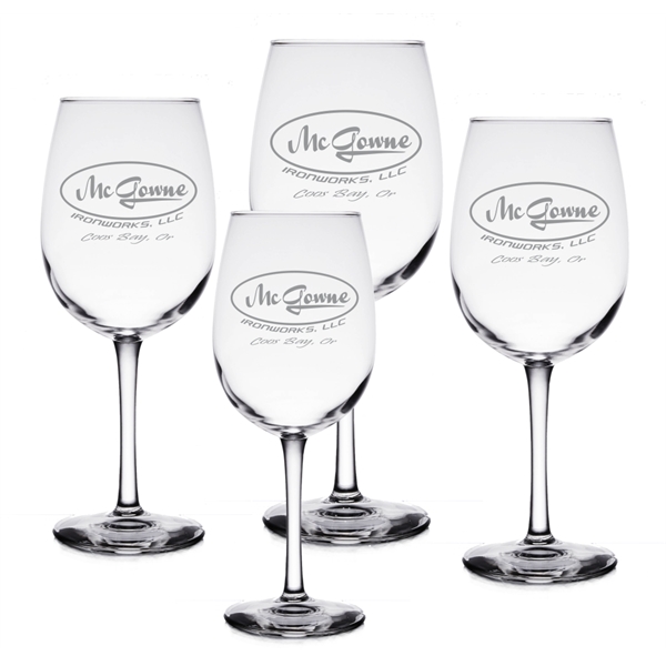 Laser-Engraved-Libbey®-7532-Vina-125-oz-Wine-Glass-GLS102X12OZ Custom Laser Engraved Libbey® 7532 Vina 12.5 oz. Wine Glass