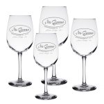 Custom Laser Engraved Libbey® 7533 Vina 16 oz. Wine Glass