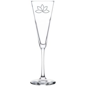 Custom Laser Engraved Libbey® 7552 Vina 6.5 oz. Trumpet Flute Glass