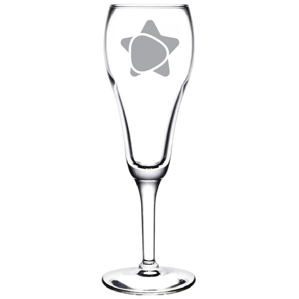 Laser-Engraved-Libbey®-8477-Citation-Gourmet-6-oz-Tulip-Champagne-Glass-GLS-L8477 Custom Laser Engraved Libbey® 8477 Citation Gourmet 6 oz. Tulip Champagne Glass