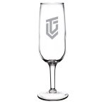 Custom Laser Engraved Libbey® 8495 Citation 6.25 oz. Flute Glass