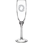 Custom Laser Engraved Libbey® 8995 Domaine 6 oz. Flute Glass